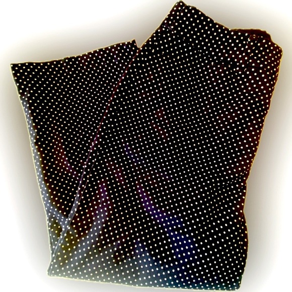 Craft and Barrow Navy white Polka Dot Capri - Picture 1 of 7